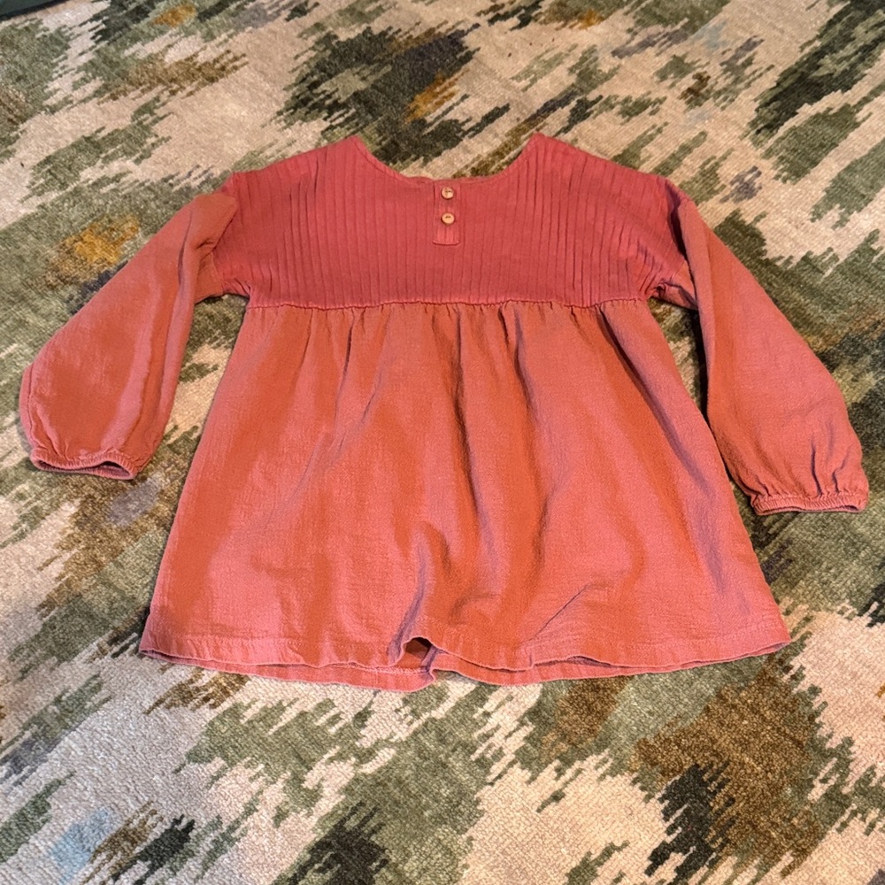 Zara Kids Casual Dress - Rosewood